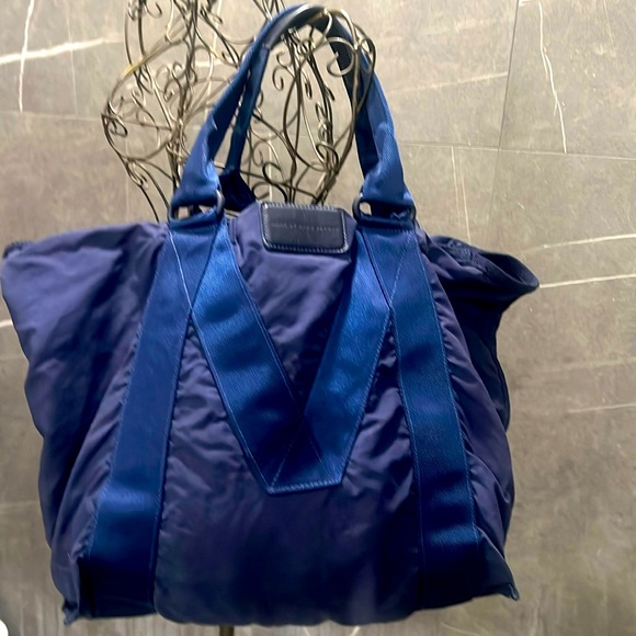 Marc By Marc Jacobs Handbags - Marc By Jacobs Leather Tote Bag Indigo Large Capacity navy/blue 2013 collection